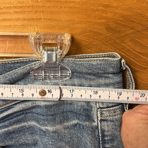 Citizens of Humanity Premium Vintage Women Jeans Blue Wash 33 frayed hem stretch - Picture 2 of 10